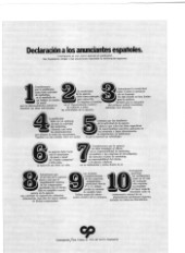 Manifiesto Contrapunto, mayo 1974 Manifiesto Contrapunto, mayo 1974