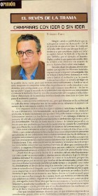 Columna El revés de la trama, Anuncios Columna El revés de la trama, Anuncios